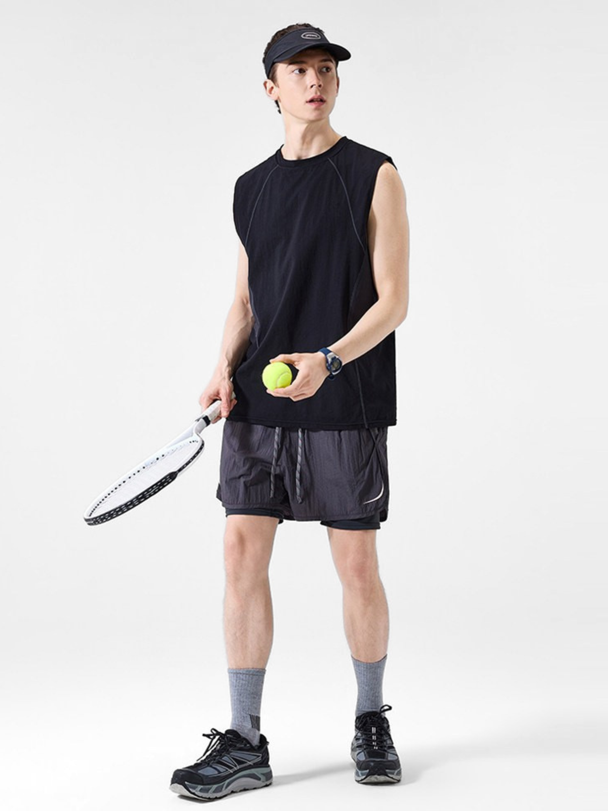 DashPuff – Unisex UPF 100+ schnelltrocknendes ärmelloses Tanktop