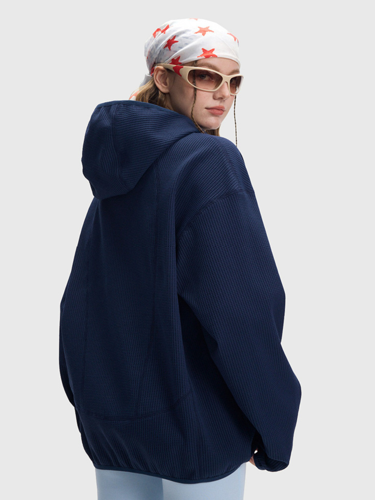 Forepeak - Damen 7A Antibakterielles schnelltrocknendes Langarmshirt mit Kapuze