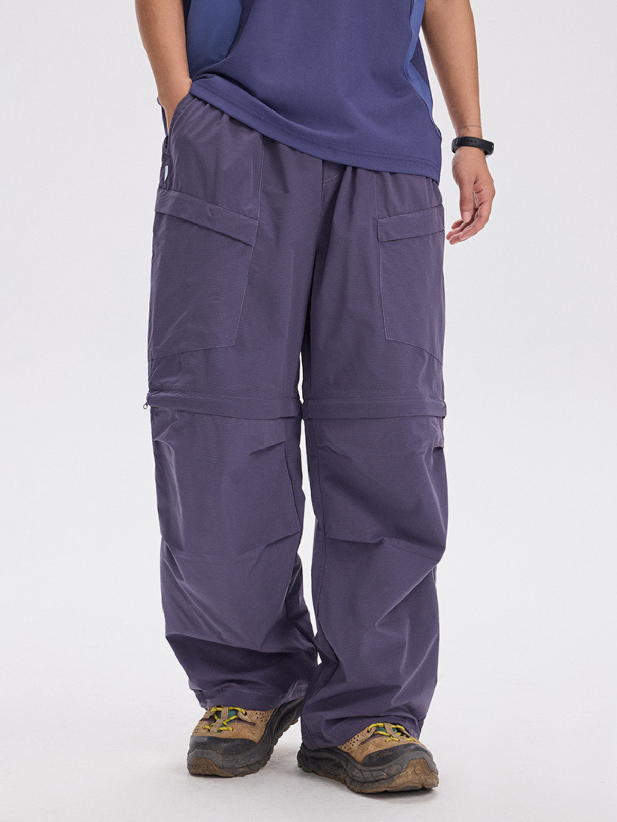 WindPant – Unisex-Wanderhose, schnelltrocknend und leicht, in kurze Hose verwandelbar