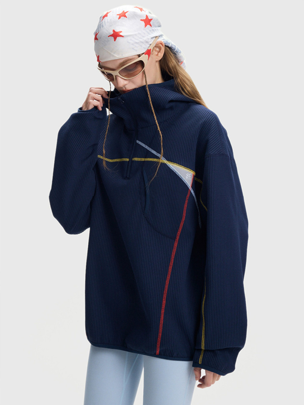 Forepeak - Damen 7A Antibakterielles schnelltrocknendes Langarmshirt mit Kapuze