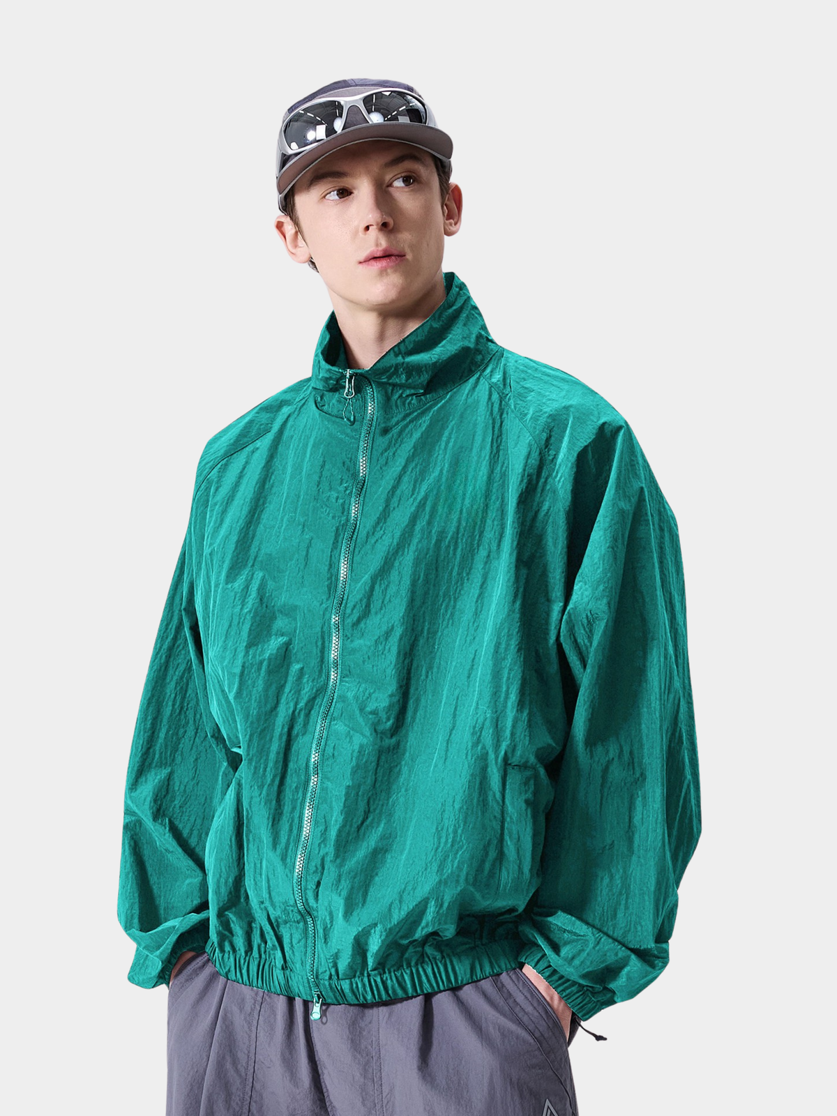 Earthline – UPF200+ wasserabweisende, atmungsaktive Jacke mit Stehkragen