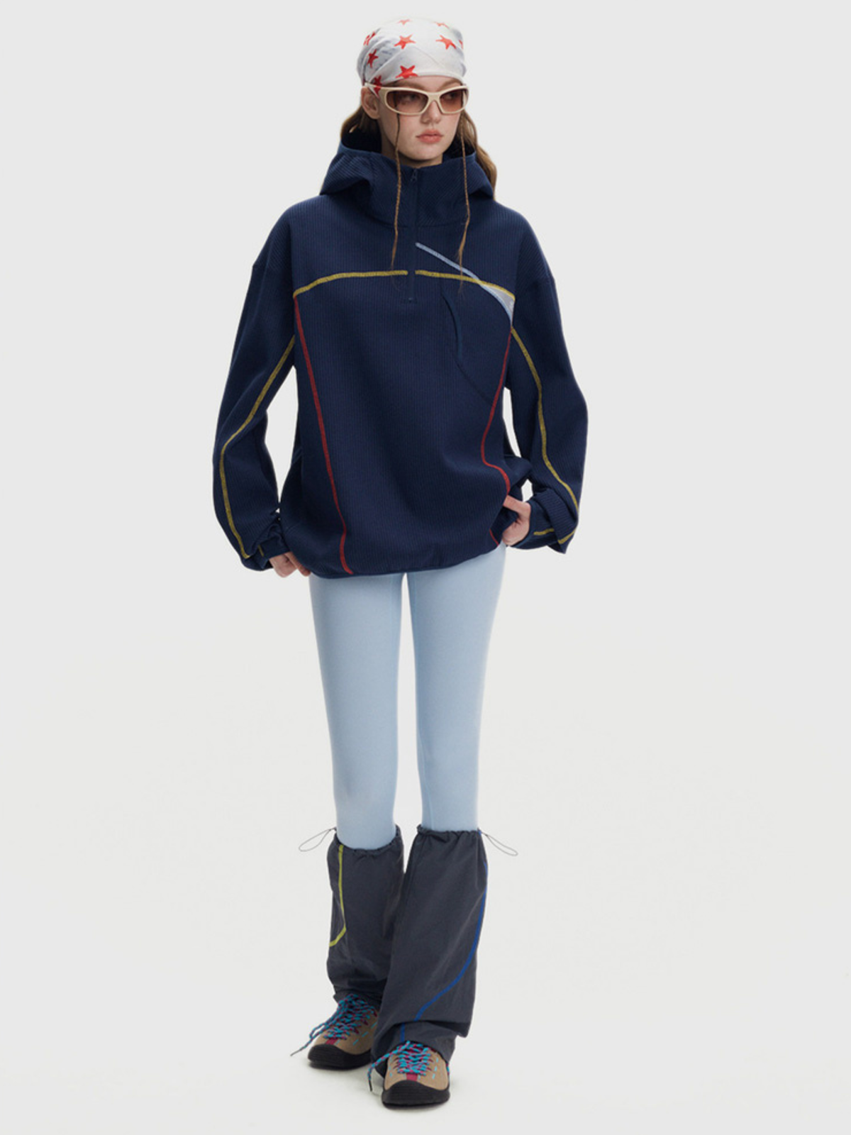 Forepeak - Damen 7A Antibakterielles schnelltrocknendes Langarmshirt mit Kapuze