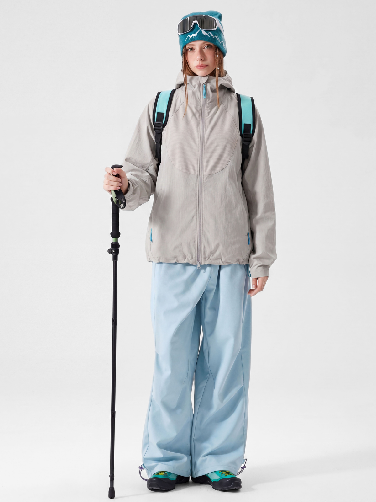 Ashbasin - Leichte, wasserabweisende Damen-Sonnenschutzjacke mit UPF 50+