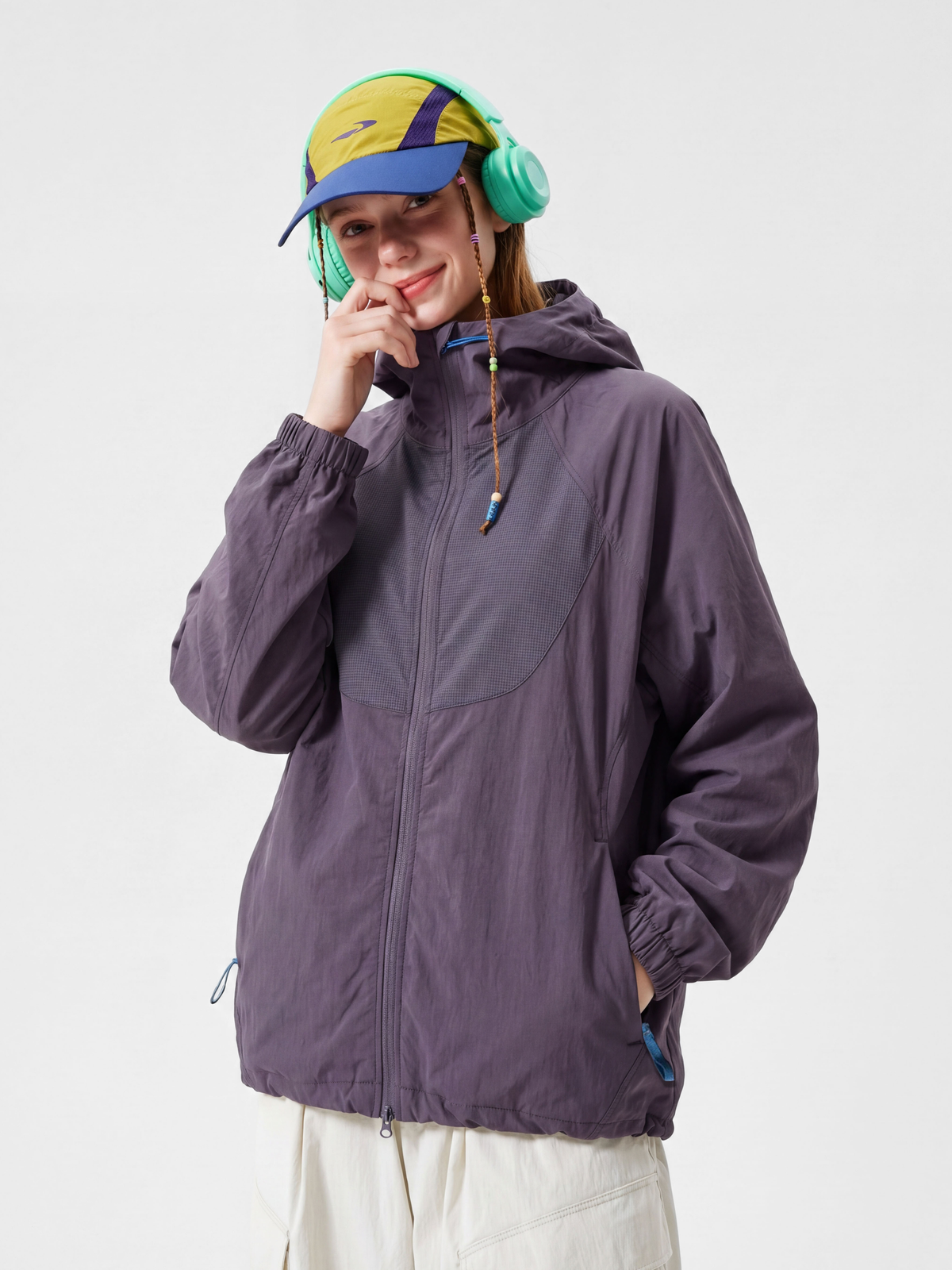 Ashbasin - Leichte, wasserabweisende Damen-Sonnenschutzjacke mit UPF 50+