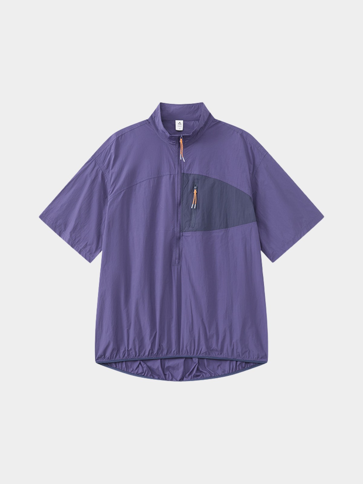 IronRidge – Unisex UPF50+ leichtes schnelltrocknendes T-Shirt mit halbem Reißverschluss und Stehkragen