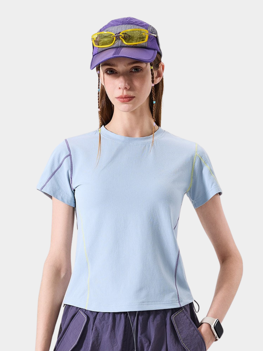 ChillPod – Feuchtigkeitsableitendes, schnelltrocknendes Damen-T-Shirt mit kurzem Arm