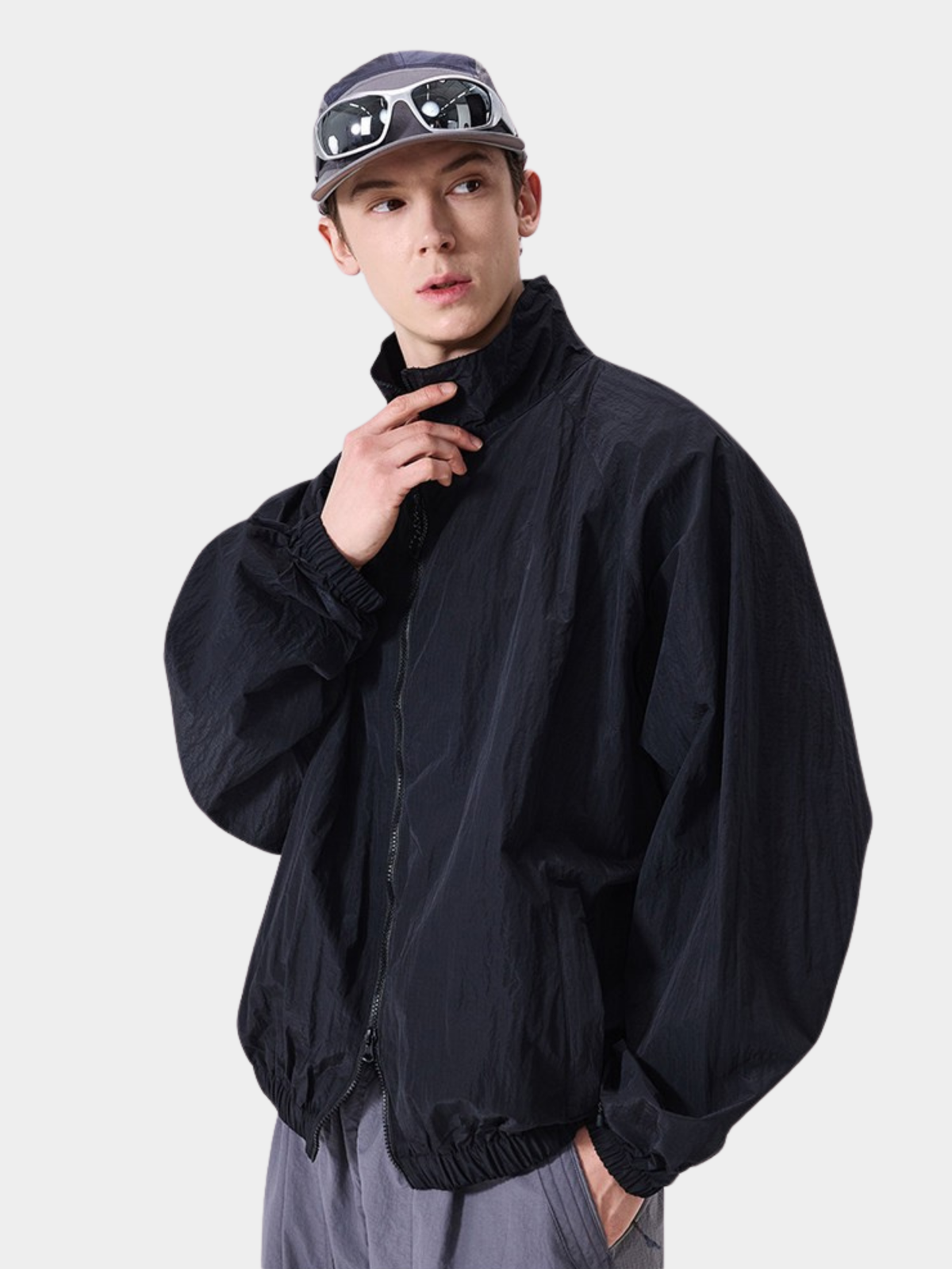 Earthline – UPF200+ wasserabweisende, atmungsaktive Jacke mit Stehkragen