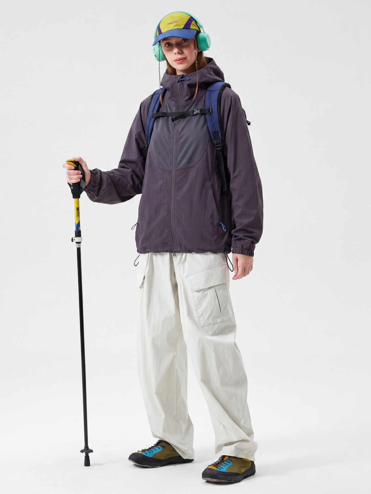 Ashbasin - Leichte, wasserabweisende Damen-Sonnenschutzjacke mit UPF 50+