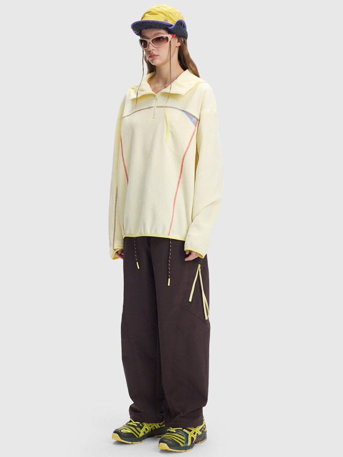 Forepeak - Damen 7A Antibakterielles schnelltrocknendes Langarmshirt mit Kapuze