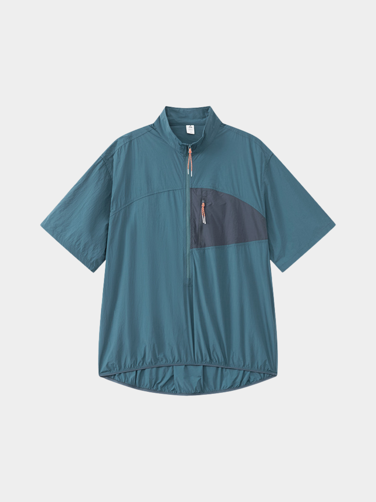 IronRidge – Unisex UPF50+ leichtes schnelltrocknendes T-Shirt mit halbem Reißverschluss und Stehkragen