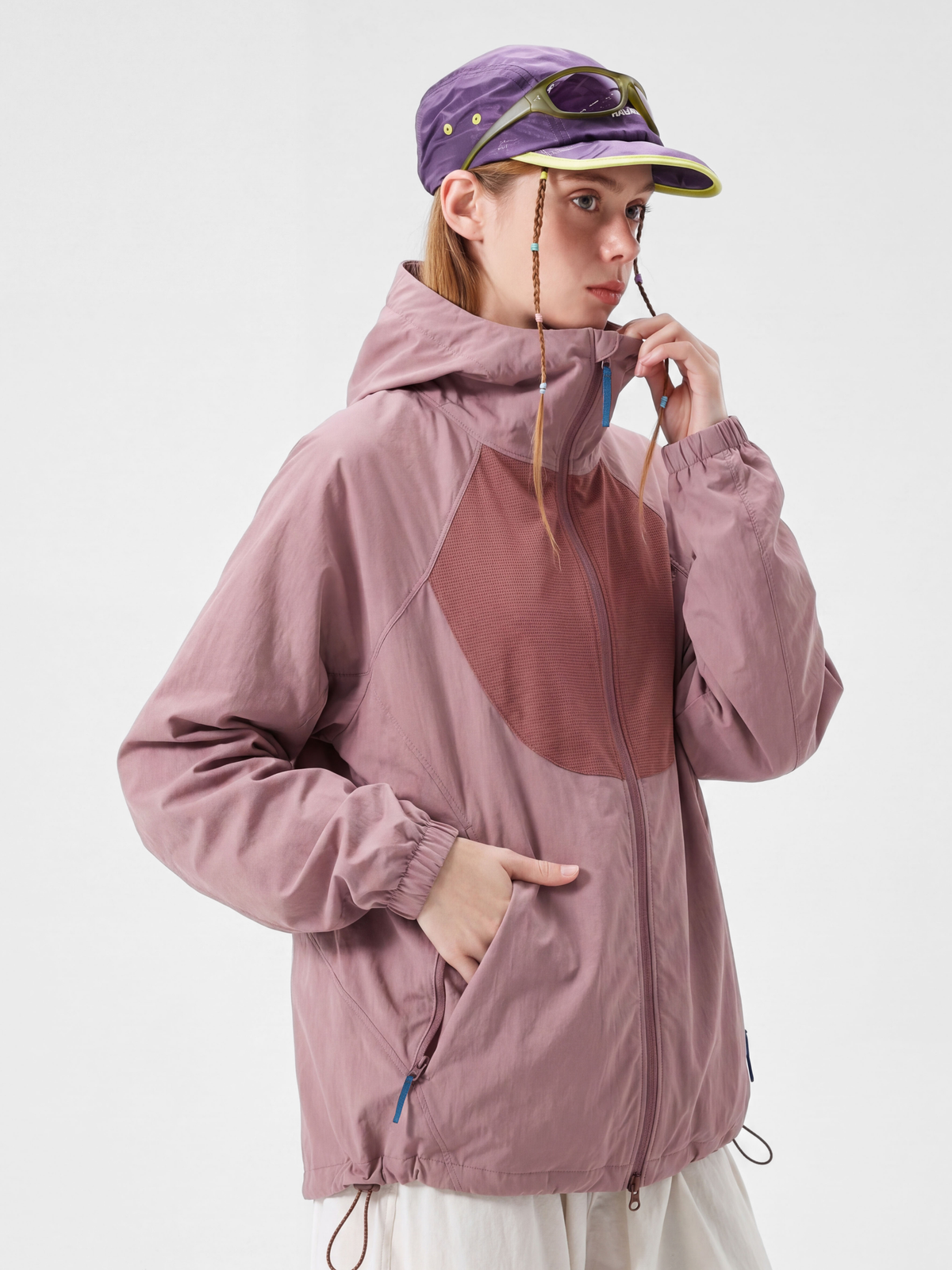 Ashbasin - Leichte, wasserabweisende Damen-Sonnenschutzjacke mit UPF 50+