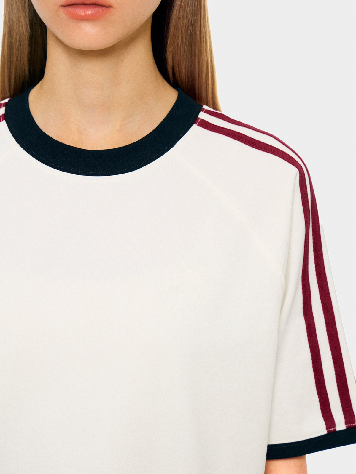 Dusttrail - Unisex Colorblock Cooling Striped Quick-Dry T-Shirt