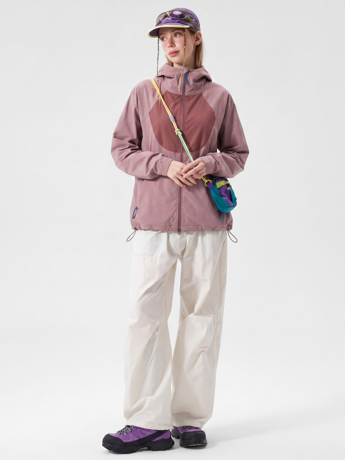 Ashbasin - Leichte, wasserabweisende Damen-Sonnenschutzjacke mit UPF 50+