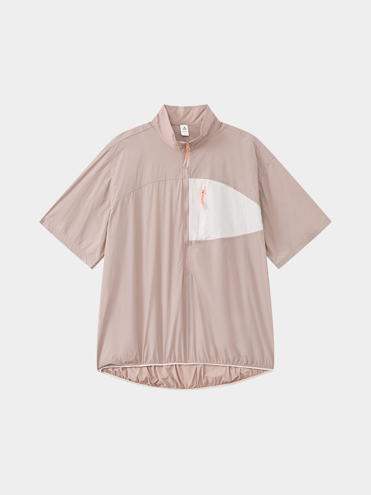 IronRidge – Unisex UPF50+ leichtes schnelltrocknendes T-Shirt mit halbem Reißverschluss und Stehkragen