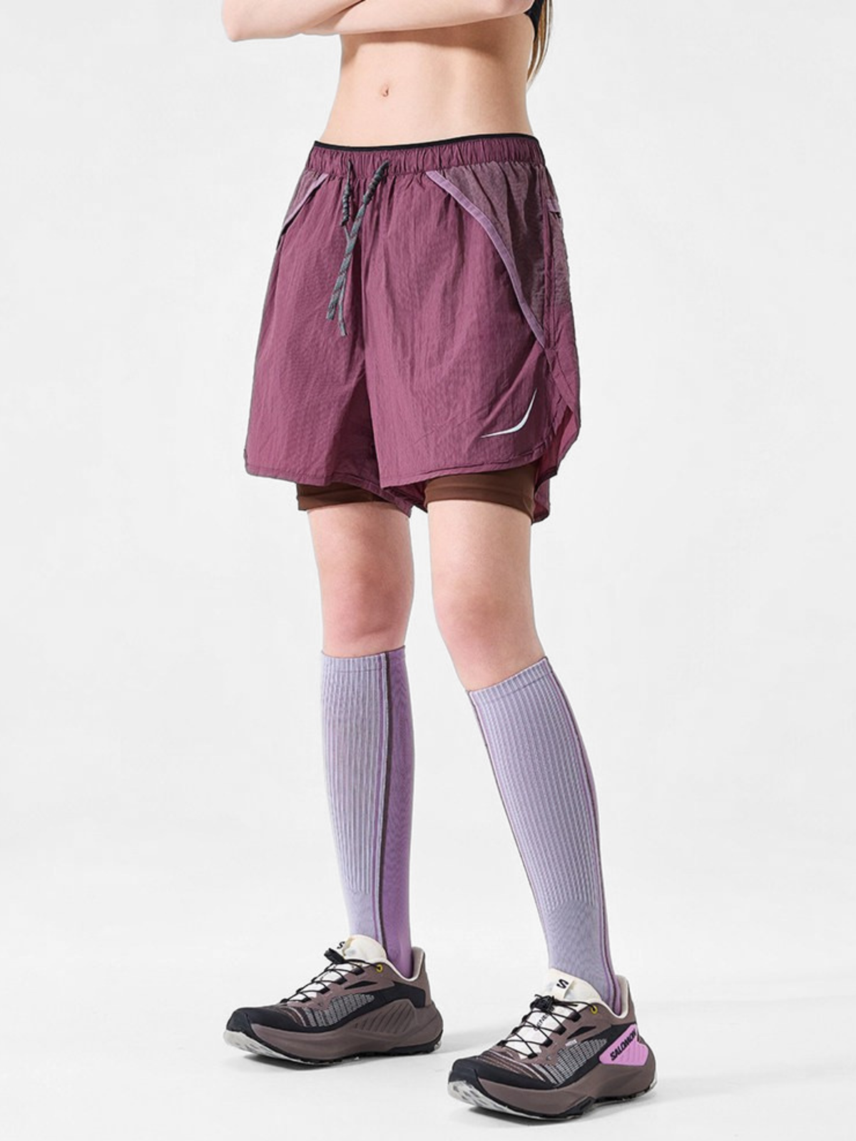TrailSit – Unisex schnelltrocknende 2-in-1 Funktionsshorts