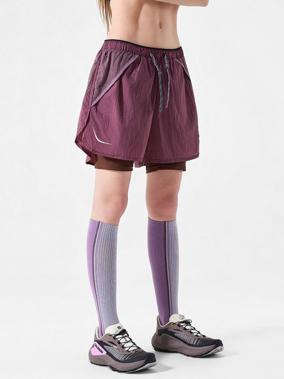 TrailSit – Unisex schnelltrocknende 2-in-1 Funktionsshorts