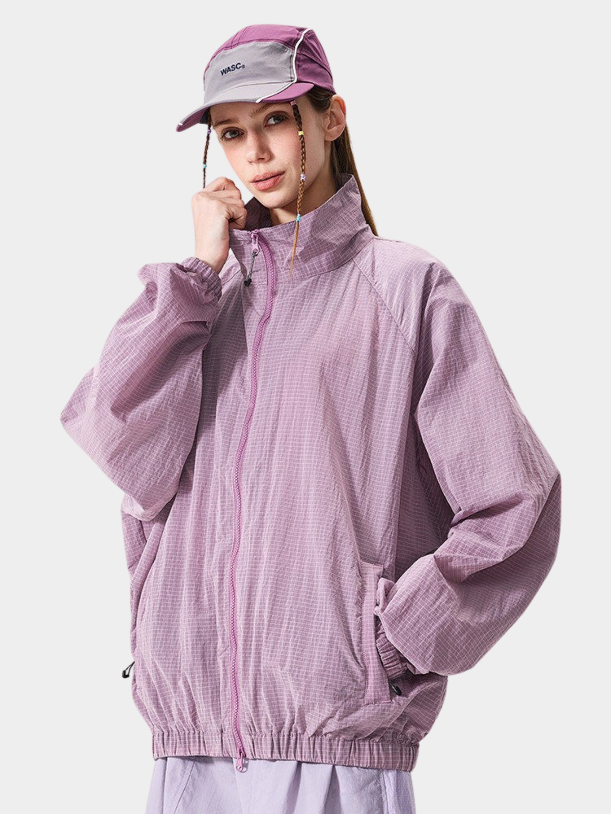 Earthline – UPF200+ wasserabweisende, atmungsaktive Jacke mit Stehkragen