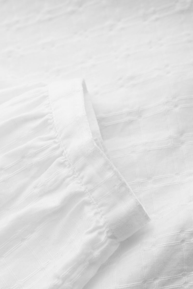 Hope Cottage Bluse aus Bio-Baumwolle mit Karomuster