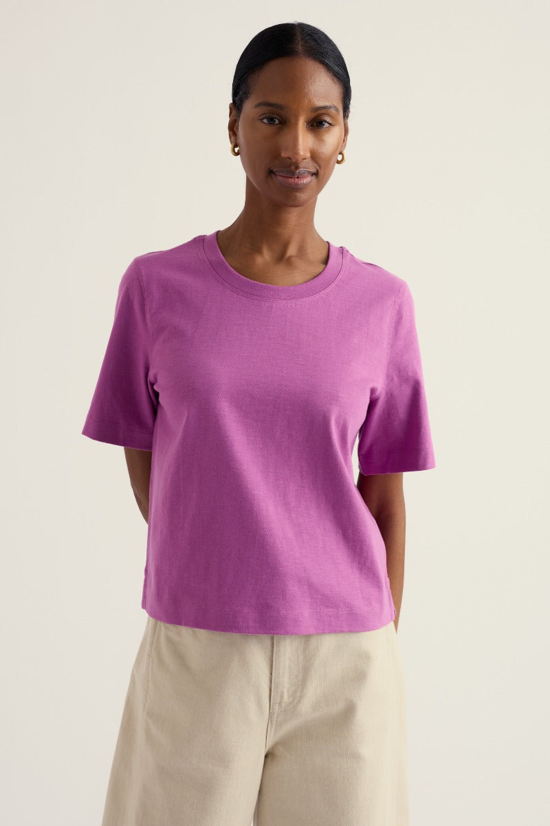 Copseland Basic-T-Shirt aus GOTS-zertifiziertem Bio-Baumwoll-Jersey