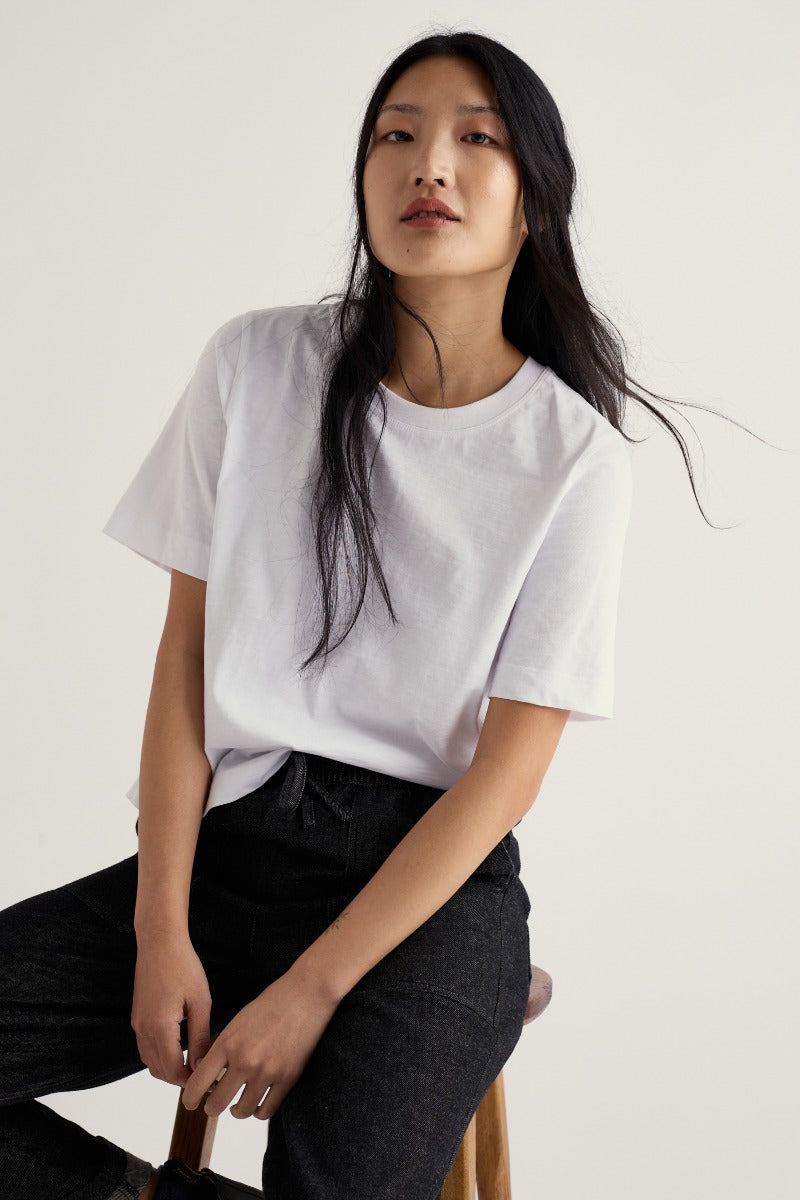 Copseland Basic-T-Shirt aus GOTS-zertifiziertem Bio-Baumwoll-Jersey