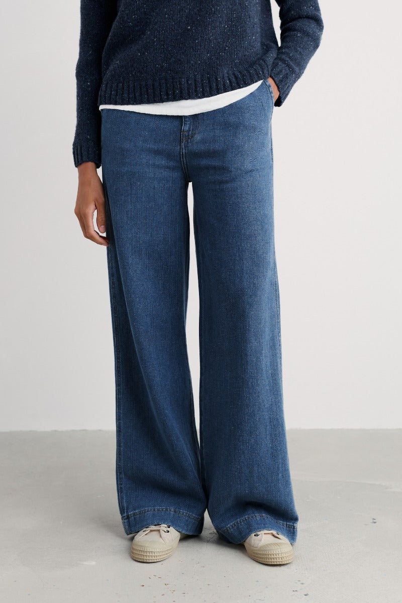 Sennen Cove Wide-Leg-Jeans