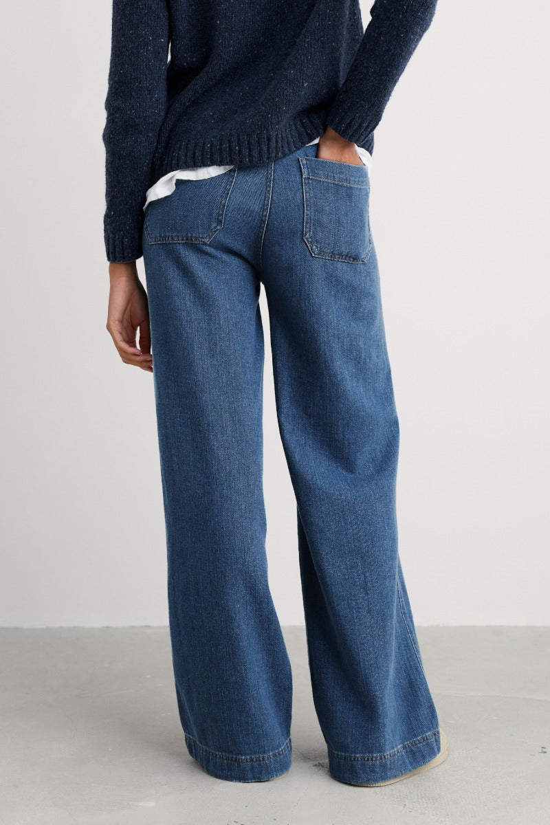 Sennen Cove Wide-Leg-Jeans