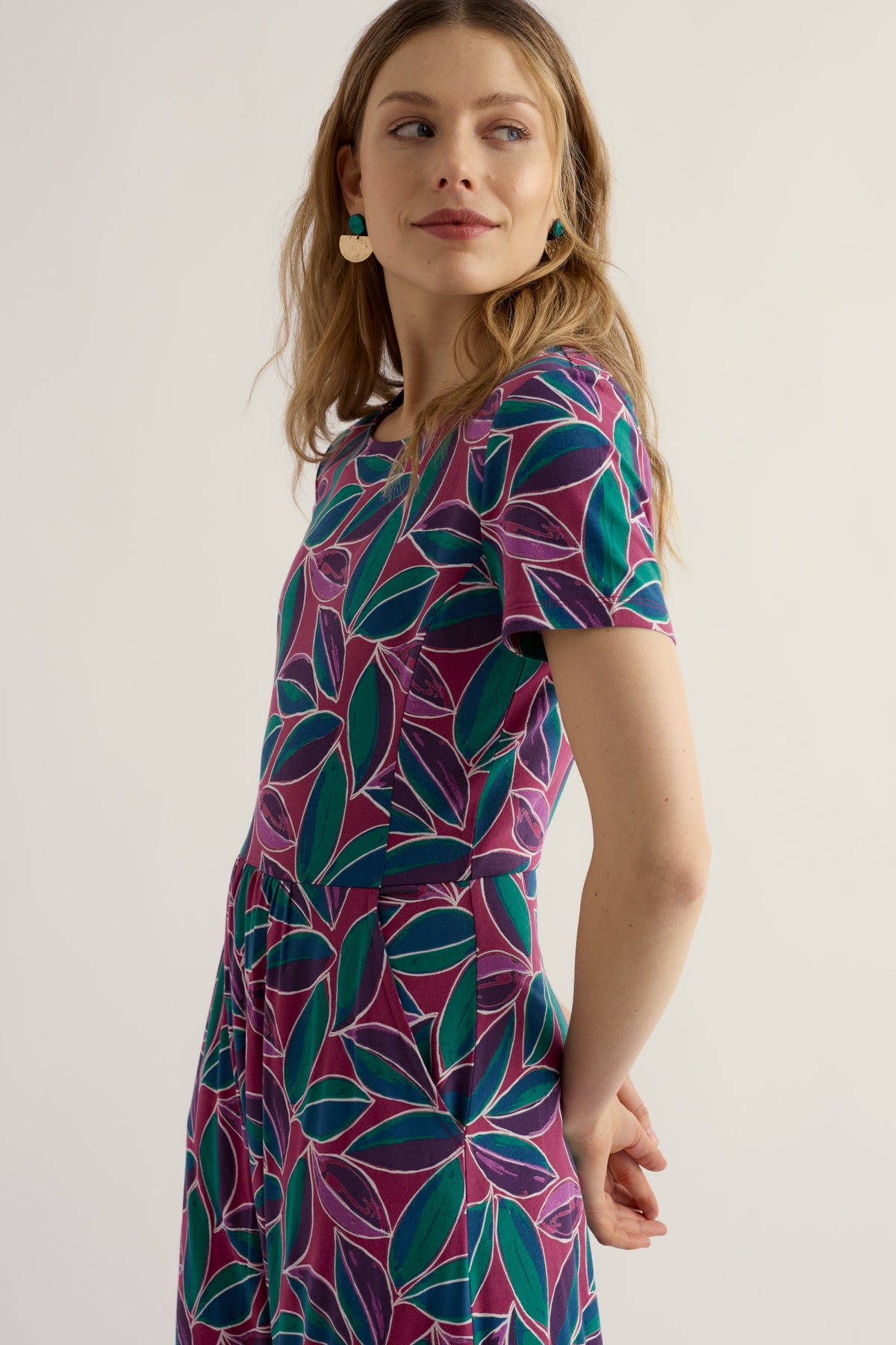 April Short Sleeve Dress