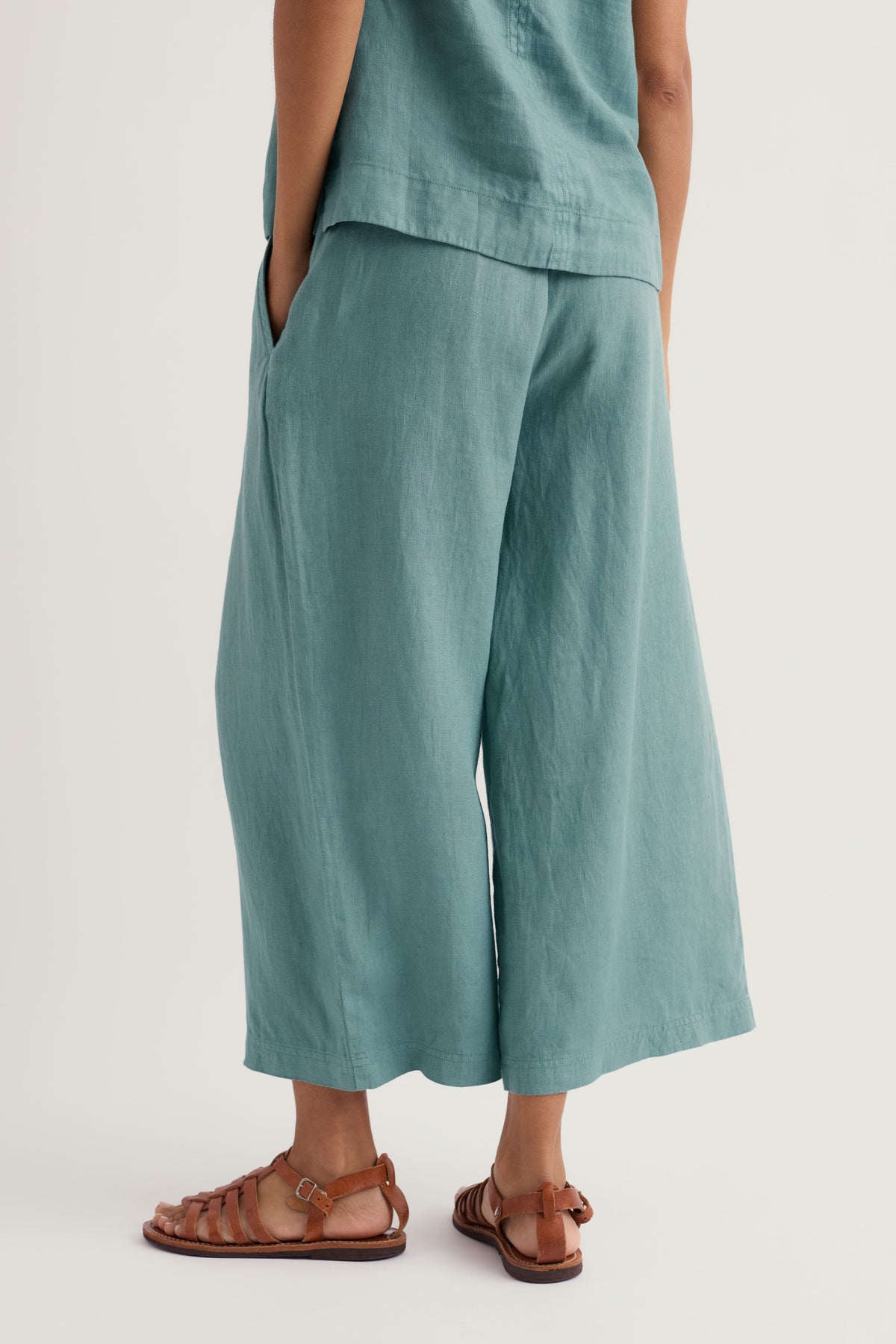 Merrivale Culottes aus Leinen