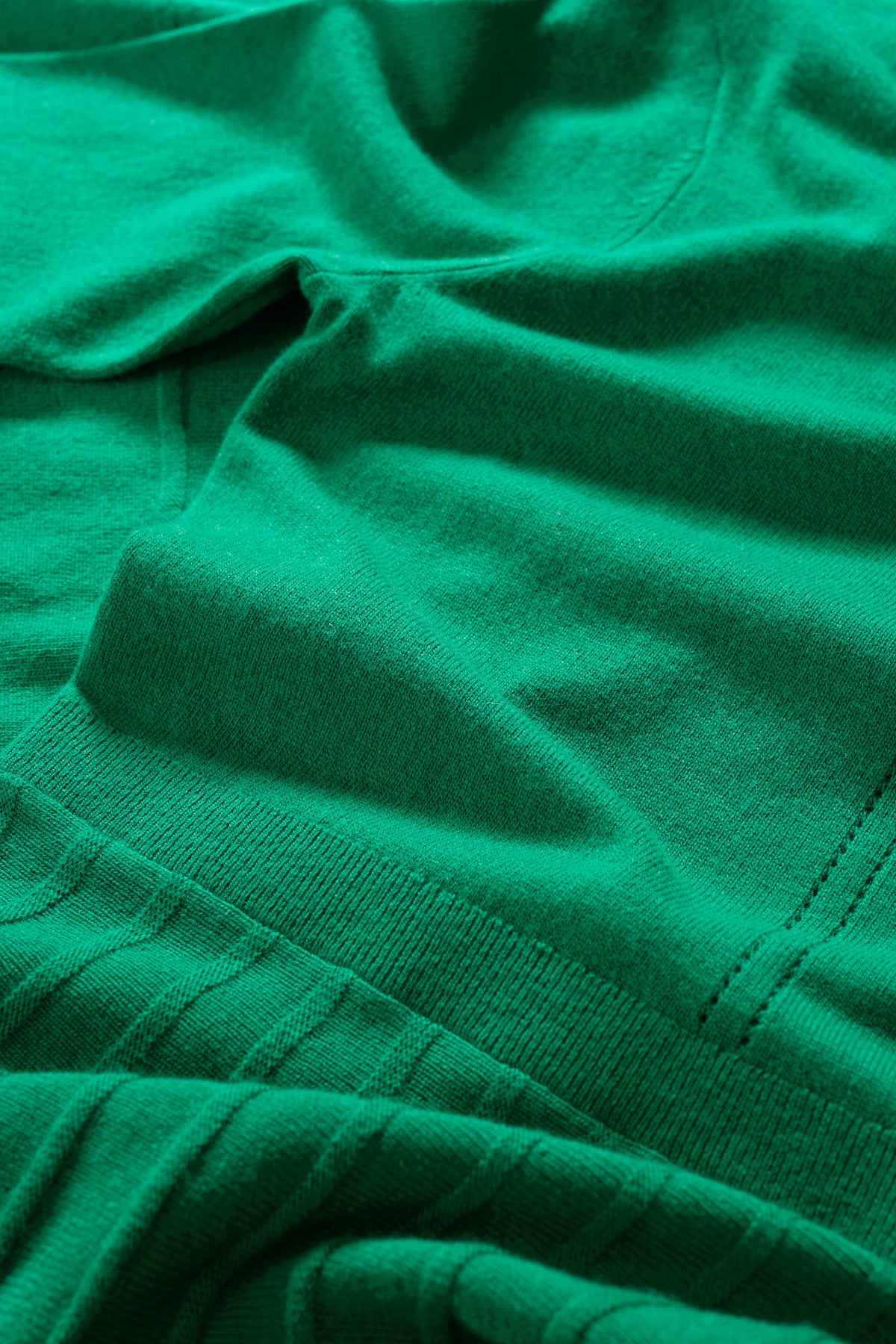 Folk Song Strickkleid in Midi-Länge