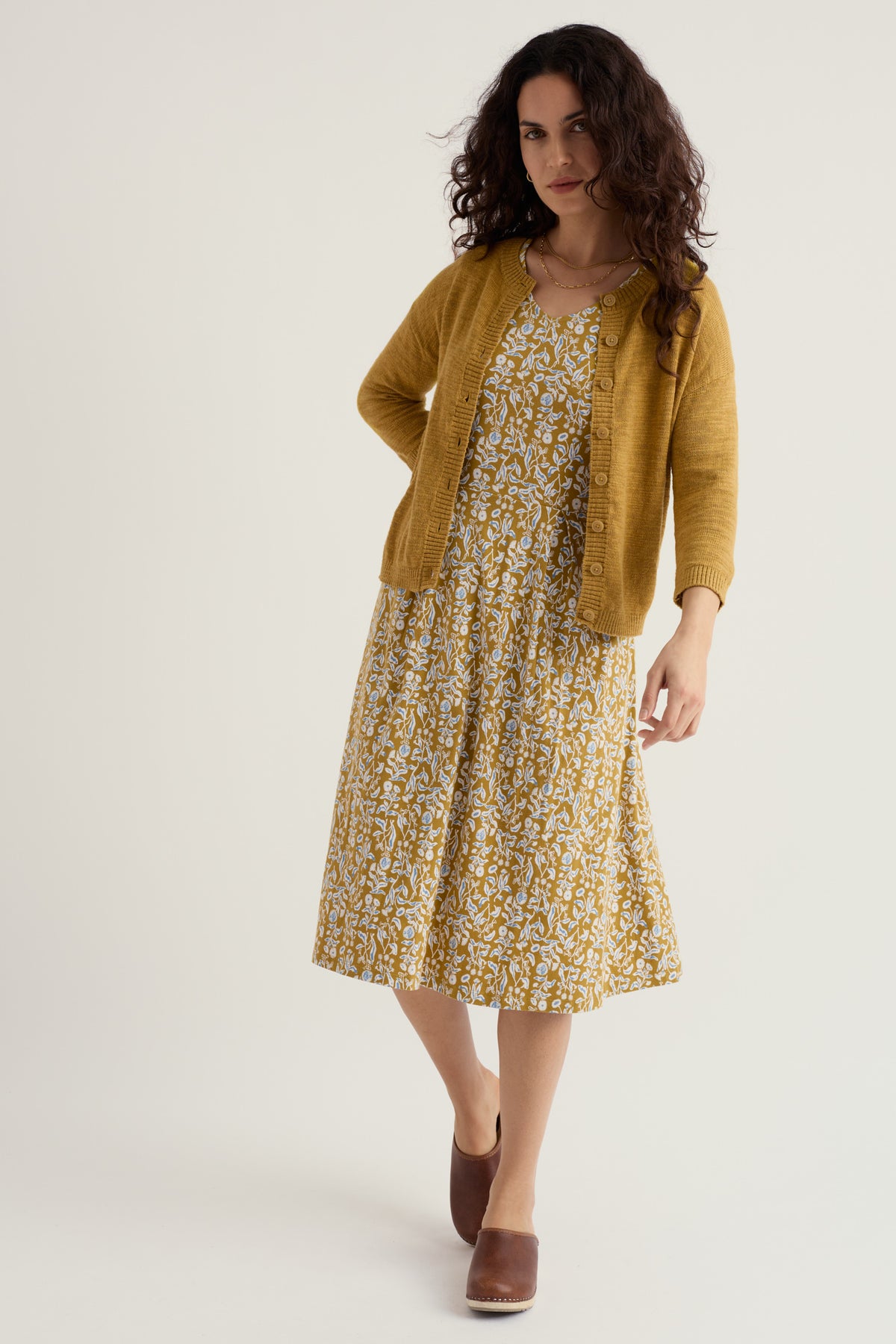 Strickjacke aus Leinen und Bio-Baumwolle Pentire Steps