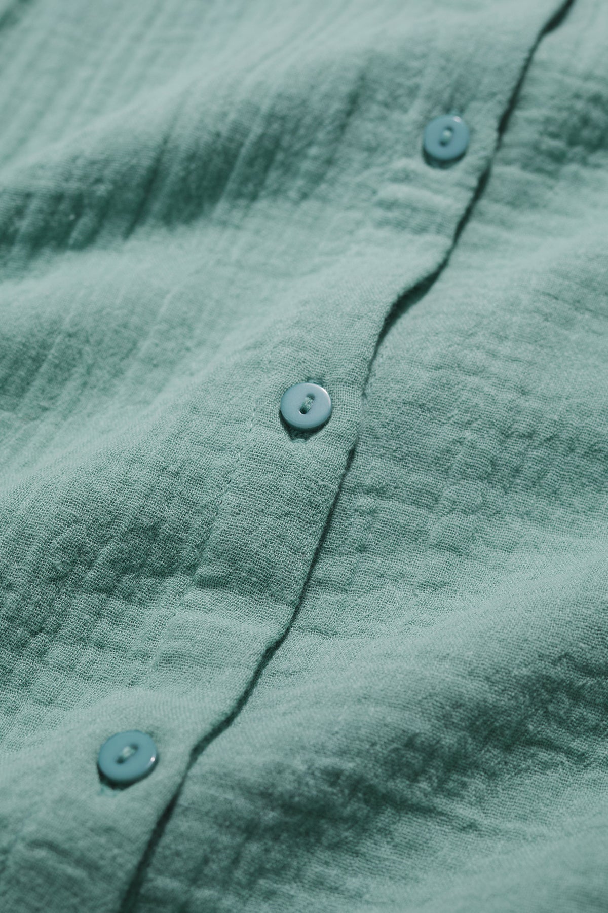 Shore Path Frilled Shirt in GOTS Organic Cotton