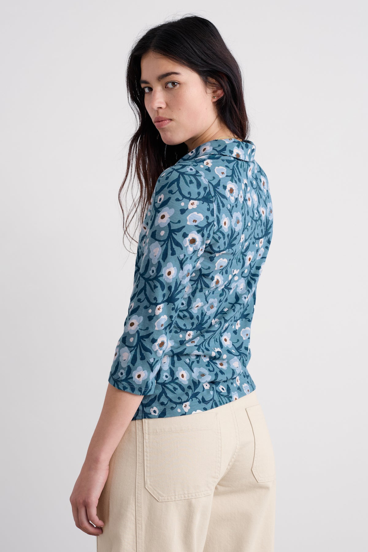 Wavecrest-Shirt aus Bio-Baumwolljersey