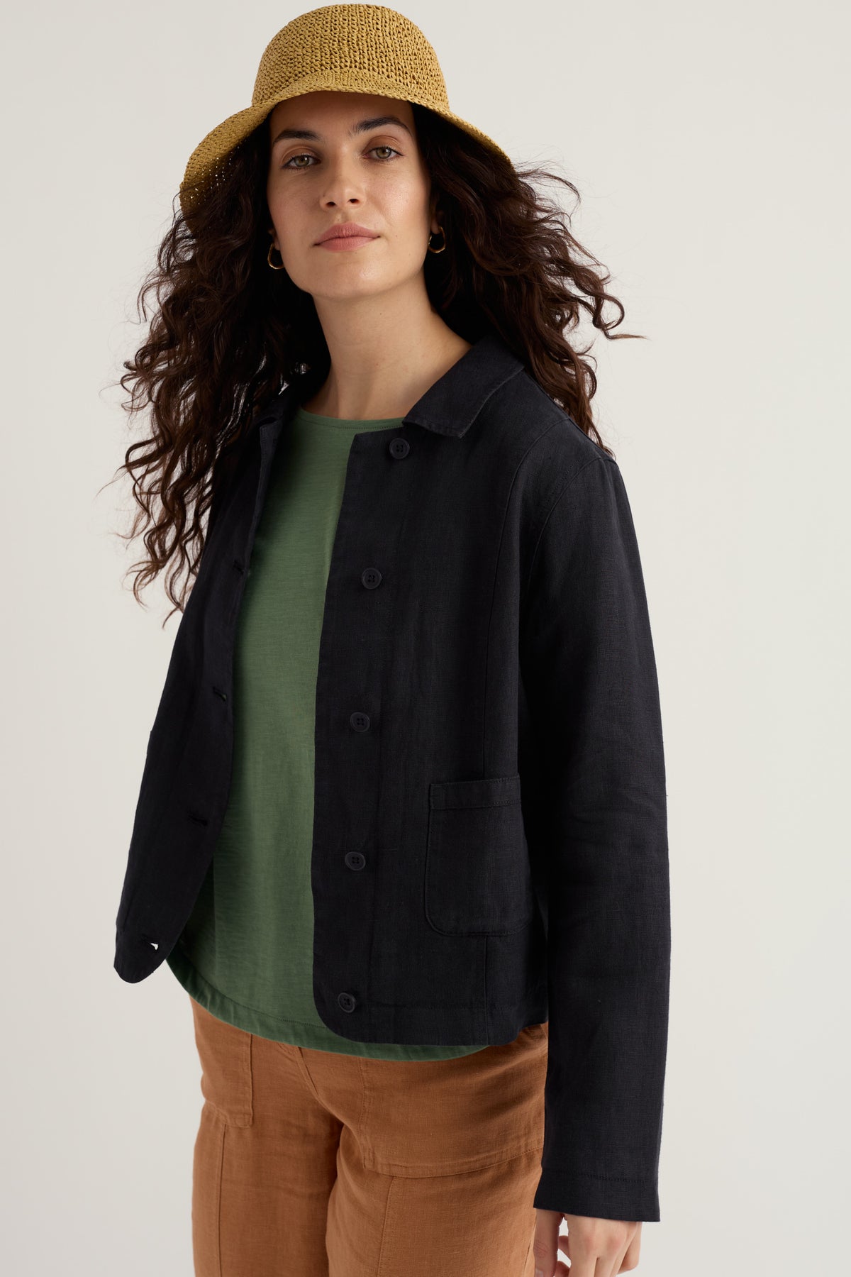 Leinenjacke Arame