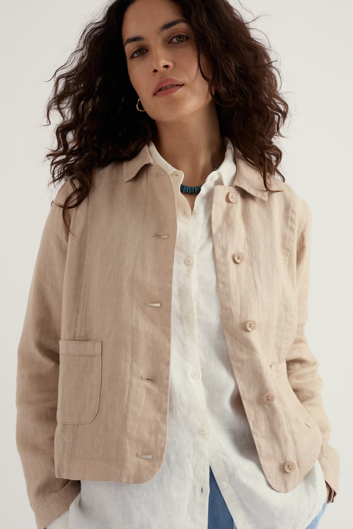 Leinenjacke Arame