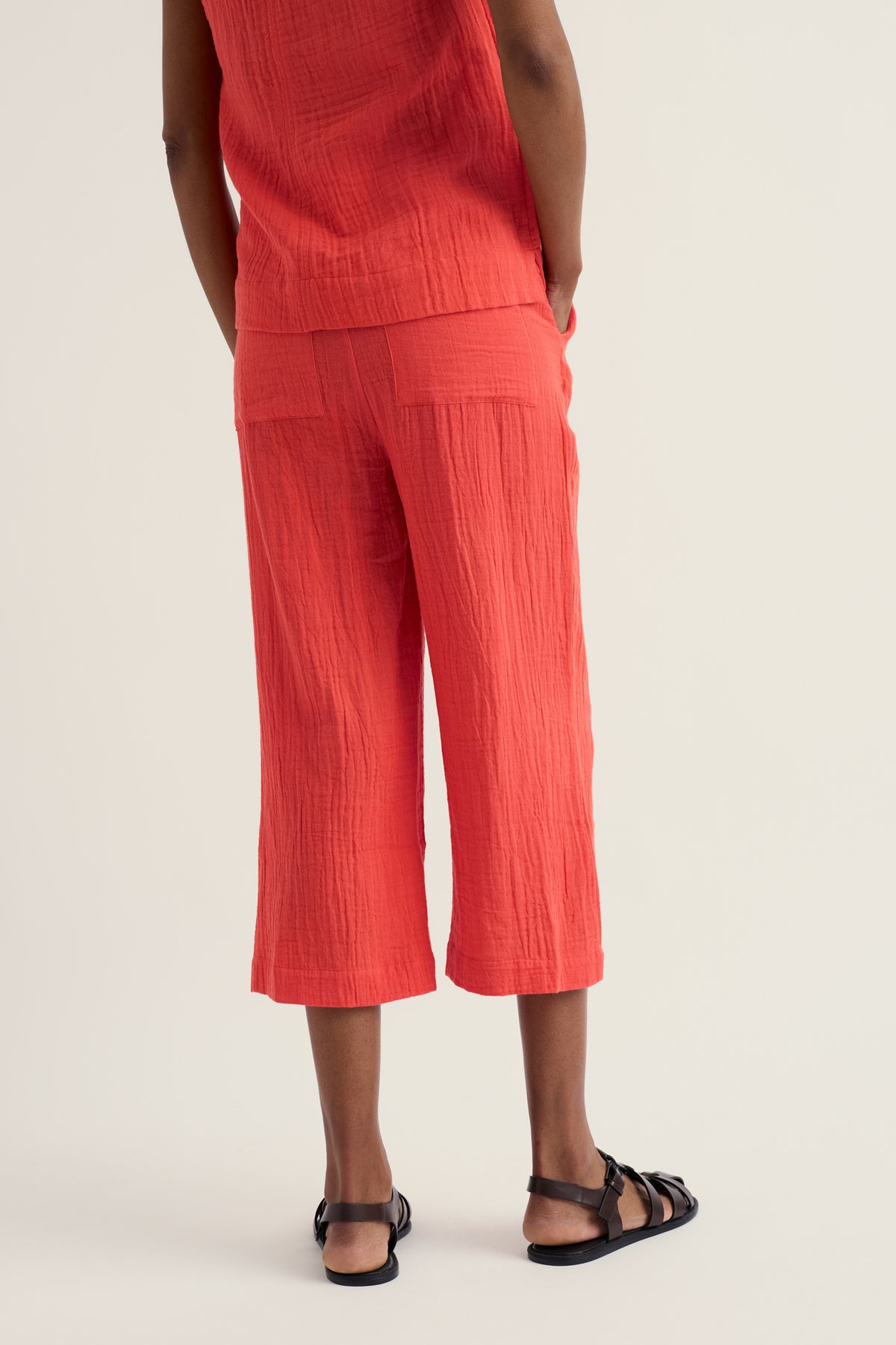 Tide Flow Culottes aus Bio-Baumwolle