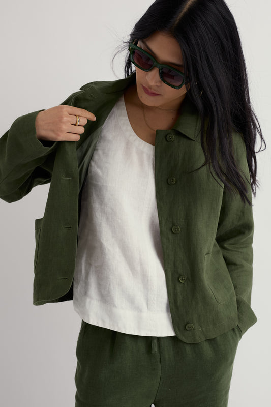 Leinenjacke Arame